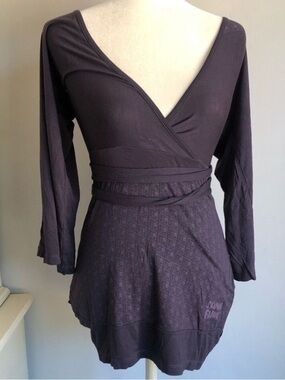 Skunkfunk Plum Wrap Top - Size 2 (US Small)